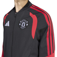 adidas Manchester United Presentatie Trainingspak 2026-2027 Zwart Rood Wit