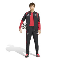 adidas Manchester United Presentatie Trainingsjack 2026-2027 Zwart Rood Wit
