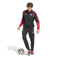 adidas Manchester United Presentatie Trainingsjack 2026-2027 Zwart Rood Wit