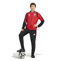 adidas Manchester United Presentatie Trainingsbroek 2026-2027 Zwart Rood Wit