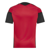 Kit d'entraînement adidas Manchester United 2026-2027 pour Enfants, rouge, noir et blanc