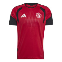 adidas Manchester United Trainingsshirt 2026-2027 Rood Zwart Wit