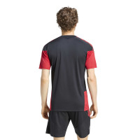adidas Manchester United Trainingsshirt 2026-2027 Zwart Rood Wit