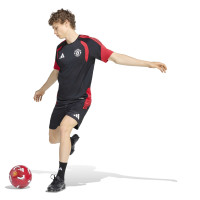 adidas Manchester United Trainingsshirt 2026-2027 Zwart Rood Wit