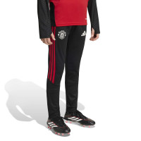 adidas Manchester United Trainingspak 1/4-Zip 2026-2027 Kids Rood Zwart Wit