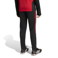 adidas Manchester United Trainingspak 1/4-Zip 2026-2027 Kids Rood Zwart Wit