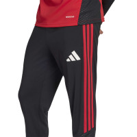 adidas Manchester United Trainingspak 1/4-Zip 2026-2027 Zwart Rood Wit
