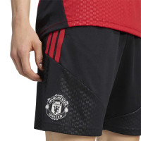 Kit d'entraînement adidas Manchester United 2026-2027 rouge noir blanc