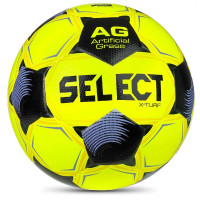 Select X-Turf V26 Ballon de Foot Taille 5 Jaune Vif Noir Mauve Clair