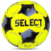 Select X-Turf V26 Ballon de Foot Taille 5 Jaune Vif Noir Mauve Clair