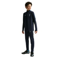Nike Tottenham Hotspur Strike Trainingspak 1/4-Zip 2026-2027 Kids Donkerblauw Lichtblauw Geel Wit