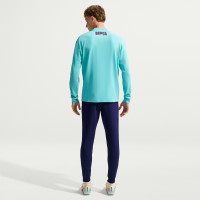 Nike FC Barcelona Strike Trainingsjack 2026-2027 Lichtgroen Donkerblauw Rood
