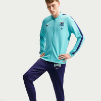 Nike FC Barcelona Strike Trainingsbroek 2026-2027 Donkerblauw Lichtgroen Rood