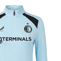 Castore Feyenoord Trainingspak 1/4-Zip 2026-2027 Dames Lichtblauw Zwart