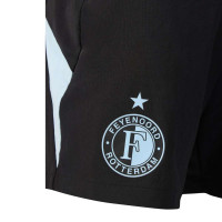 Castore Feyenoord Trainingsbroekje 2026-2027 Zwart Lichtblauw