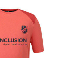 Castore FC Utrecht Trainingsshirt 2026-2027 Lichtrood Donkerrood