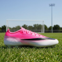 Nike Mercurial Vapor 17 Elite Gazon Artificiel Chaussures de Foot (AG) Rose Vif Blanc Noir