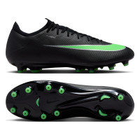 Nike Mercurial Vapor 17 Pro Kunstgras Voetbalschoenen (AG) Zwart Felgroen Zilvergrijs