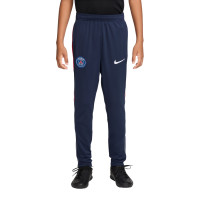 Pantalon d'entraînement Nike Paris Saint-Germain Academy Pro 2026-2027 pour enfants bleu foncé blanc rouge