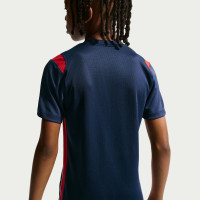 Chemise d'entraînement Nike Paris Saint-Germain Academy Pro 2026-2027 pour Enfants, bleu foncé, rouge, blanc