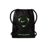 Nike Phantom 6 Low Elite Gazon Artificiel Chaussures de Foot (AG) Noir Vert Vif