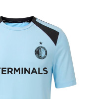Castore Feyenoord Trainingsset 2026-2027 Kids Lichtblauw Zwart