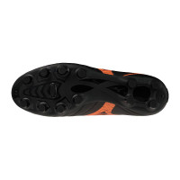 Mizuno Monarcida Neo III Select Gazon Naturel Chaussures de Foot (FG) Noir Lava Orange