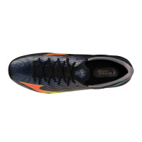 Mizuno Alpha III Elite Gras Voetbalschoenen (FG) Zwart Lava Oranje