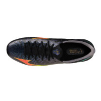 Mizuno Alpha III Pro Gras Voetbalschoenen (FG) Zwart Lava Oranje