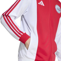 Veste d'entraînement adidas Ajax Anthem 2026-2027 rouge et blanc