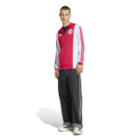 Veste d'entraînement adidas Ajax Anthem 2026-2027 rouge et blanc
