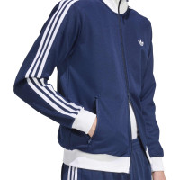 Veste d'entraînement adidas Classic bleu foncé et blanc