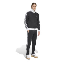 Veste d'entraînement adidas Classic noire et blanche