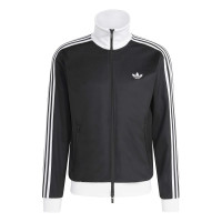 Veste d'entraînement adidas Classic noire et blanche