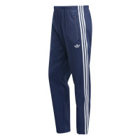 Survêtement classique adidas à fermeture éclair intégrale bleu foncé et blanc
