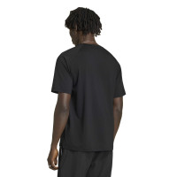 adidas Tech Essential Woven Zomerset Zwart Donkerblauw Zilver