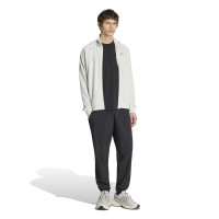 adidas Tech Trefoil Essential Woven Trainingsbroek Zwart Zilver