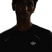 T-shirt adidas Tech Trefoil Essential gris foncé argenté