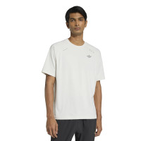 T-shirt adidas Tech Trefoil Essential gris clair argenté