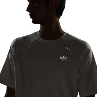 T-shirt adidas Tech Trefoil Essential gris clair argenté