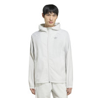 adidas Tech Essential Woven Trainingsjack Lichtgrijs Zilver