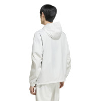adidas Tech Essential Woven Trainingsjack Lichtgrijs Zilver