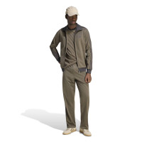 Veste d'entraînement adidas Classic marron foncé gris foncé