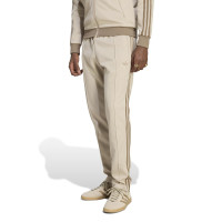 Survêtement classique adidas à fermeture éclair intégrale, beige et marron