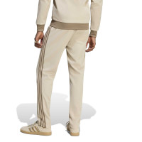 Survêtement classique adidas à fermeture éclair intégrale, beige et marron