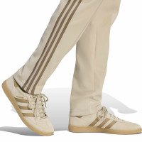 Survêtement classique adidas à fermeture éclair intégrale, beige et marron