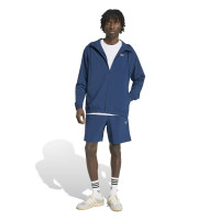 adidas Tech Trefoil Essential Woven Trainingsbroekje Donkerblauw