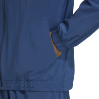 adidas Tech Essential Woven Trainingsjack Donkerblauw Zilver