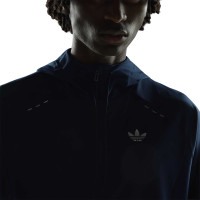 adidas Tech Essential Woven Trainingsjack Donkerblauw Zilver