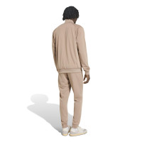 Survêtement adidas Tech Essential marron clair argenté
